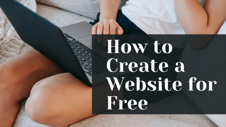 How to Create a Website for Free step-by-step guide for beginners